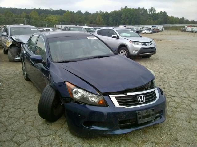 1HGCP36808A052646 - 2008 HONDA ACCORD EXL BLUE photo 1