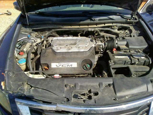 1HGCP36808A052646 - 2008 HONDA ACCORD EXL BLUE photo 7