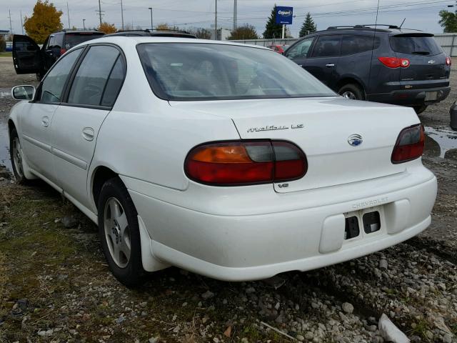 1G1NE52J42M597409 - 2002 CHEVROLET MALIBU LS 白色 照片 3