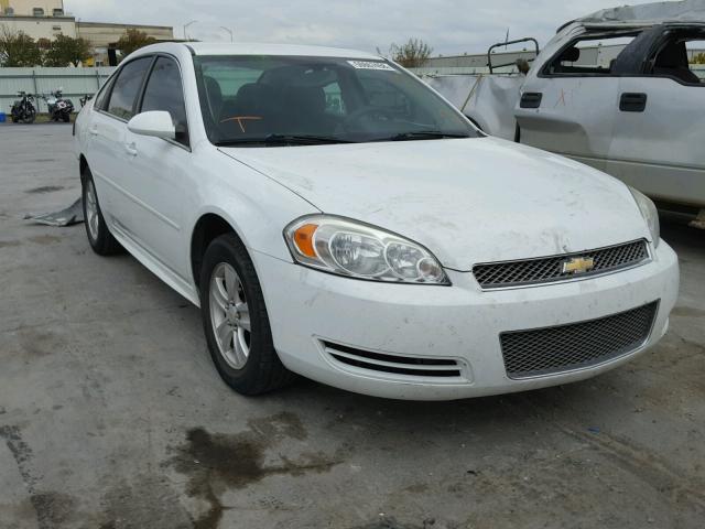 2G1WA5E35E1136698 - 2014 CHEVROLET IMPALA LIM WHITE photo 1