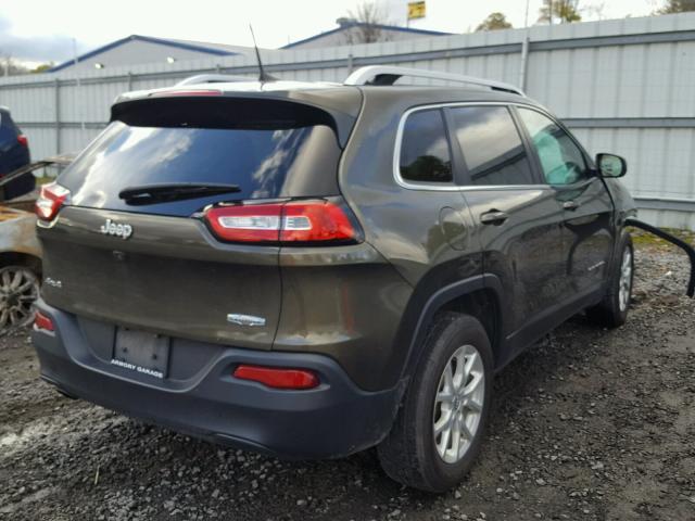 1C4PJMCB1GW115469 - 2016 JEEP CHEROKEE L GREEN photo 4