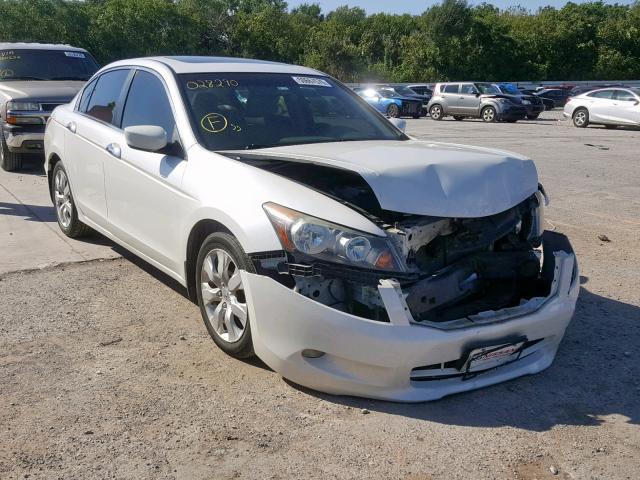 1HGCP3F82AA028290 - 2010 HONDA ACCORD EXL WHITE photo 1