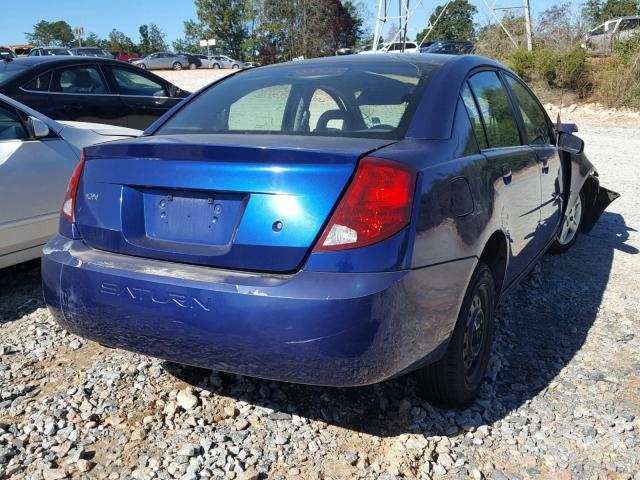 1G8AJ55F96Z204161 - 2006 SATURN ION LEVEL BLUE photo 4