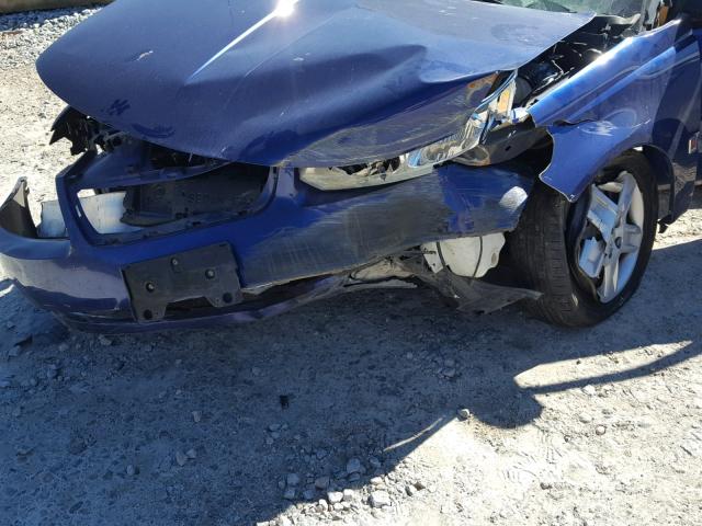 1G8AJ55F96Z204161 - 2006 SATURN ION LEVEL BLUE photo 9