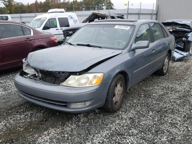 4T1BF28B74U373782 - 2004 TOYOTA AVALON XL GREEN photo 2