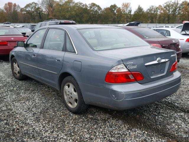 4T1BF28B74U373782 - 2004 TOYOTA AVALON XL GREEN photo 3