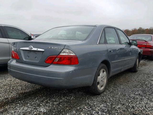 4T1BF28B74U373782 - 2004 TOYOTA AVALON XL GREEN photo 4