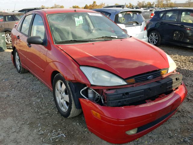 1FAFP38372W248080 - 2002 FORD FOCUS ZTS RED photo 1