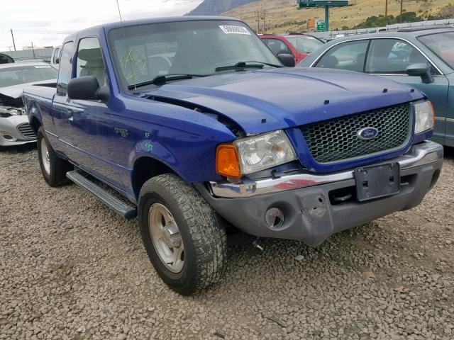 1FTZR45E43PA72503 - 2003 FORD RANGER SUP BLUE photo 1