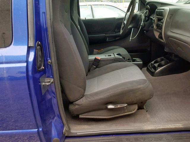 1FTZR45E43PA72503 - 2003 FORD RANGER SUP BLUE photo 5