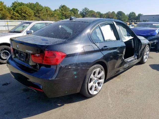 WBA3B9C50EJ466075 - 2014 BMW 335 XI BLACK photo 4