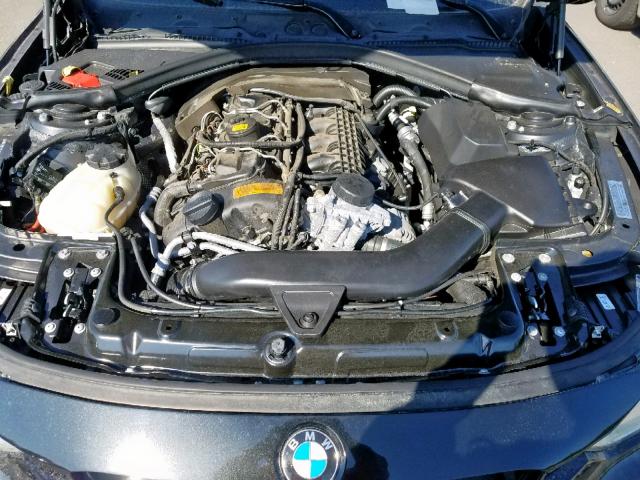 WBA3B9C50EJ466075 - 2014 BMW 335 XI BLACK photo 7