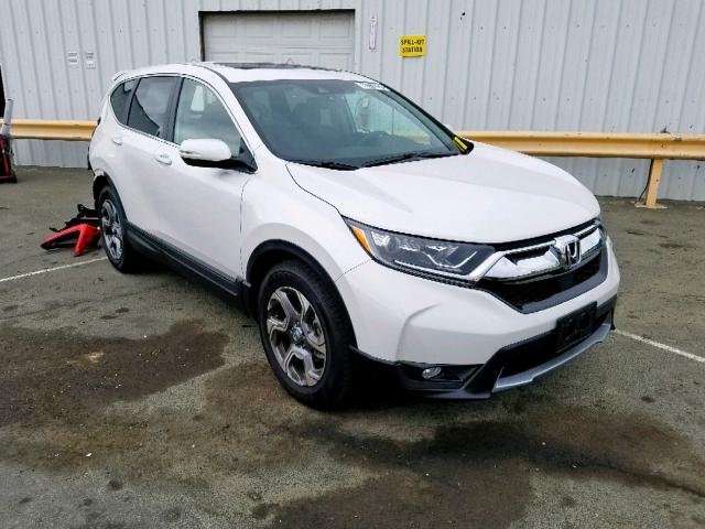 5J6RW1H80KA028233 - 2019 HONDA CR-V EXL WHITE photo 1