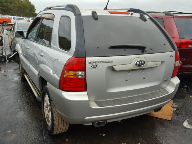 KNDJF723857098194 - 2005 KIA NEW SPORTA SILVER photo 3