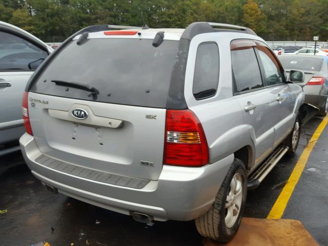 KNDJF723857098194 - 2005 KIA NEW SPORTA SILVER photo 4