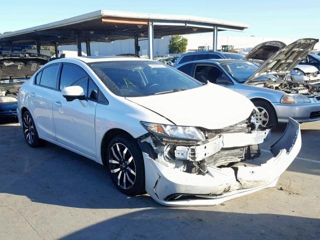 19XFB2F95FE216190 - 2015 HONDA CIVIC EXL 白色 照片 1