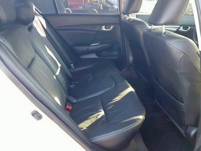 19XFB2F95FE216190 - 2015 HONDA CIVIC EXL 白色 照片 6