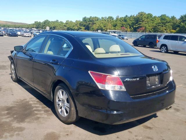 1HGCP26409A183388 - 2009 HONDA ACCORD LXP BLACK photo 3