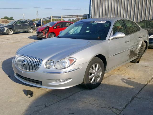 2G4WD582X91254409 - 2009 BUICK LACROSSE C SILVER photo 2