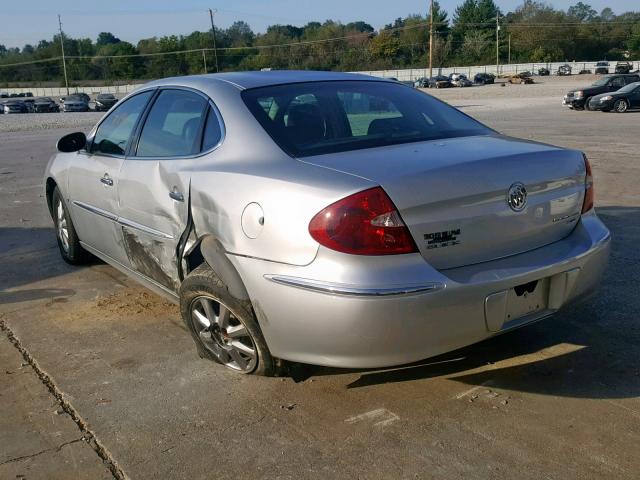 2G4WD582X91254409 - 2009 BUICK LACROSSE C SILVER photo 3