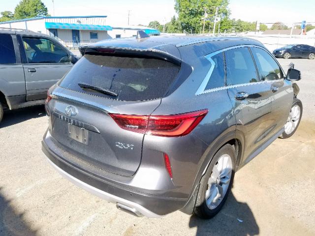 3PCAJ5M13KF101345 - 2019 INFINITI QX50 ESSEN GRAY photo 4