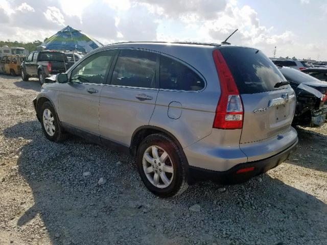 JHLRE38787C044285 - 2007 HONDA CR-V EXL GRAY photo 3