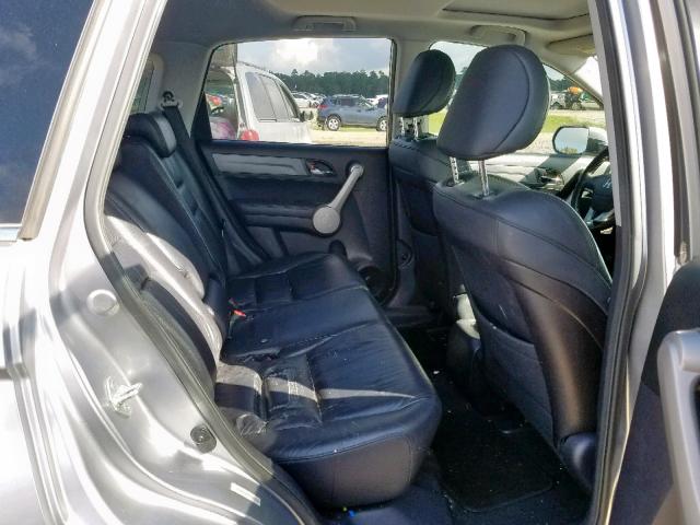 JHLRE38787C044285 - 2007 HONDA CR-V EXL GRAY photo 6