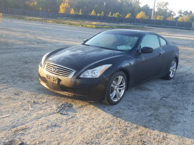 JNKCV64E98M120826 - 2008 INFINITI G37 BASE BLACK photo 2