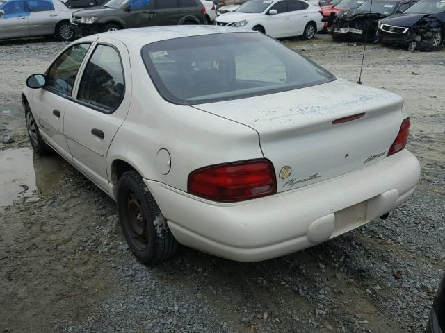 1P3EJ46X9WN257734 - 1998 PLYMOUTH BREEZE BAS WHITE photo 3