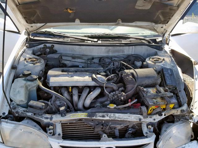 1NXBR18E4WZ114486 - 1998 TOYOTA COROLLA VE WHITE photo 7