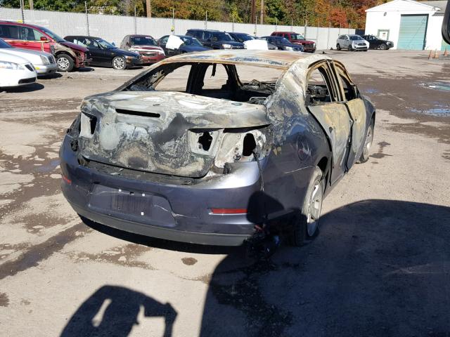 1G11C5SL0EF212989 - 2014 CHEVROLET MALIBU 1LT 蓝色 照片 4