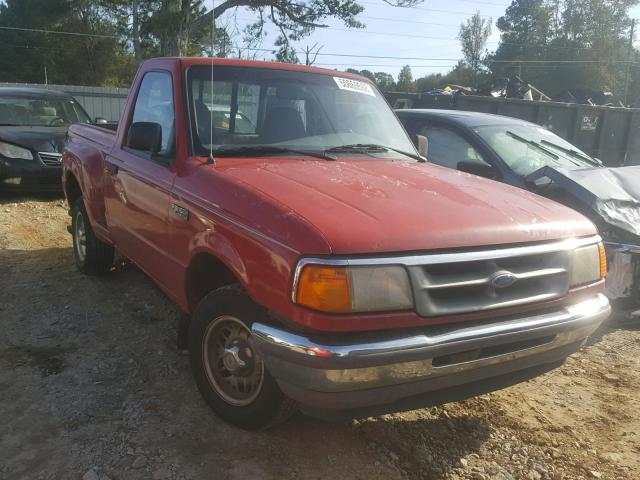 1FTCR10A1VPA40927 - 1997 FORD RANGER RED photo 1