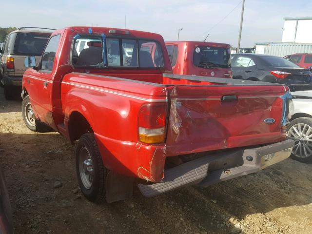 1FTCR10A1VPA40927 - 1997 FORD RANGER RED photo 3