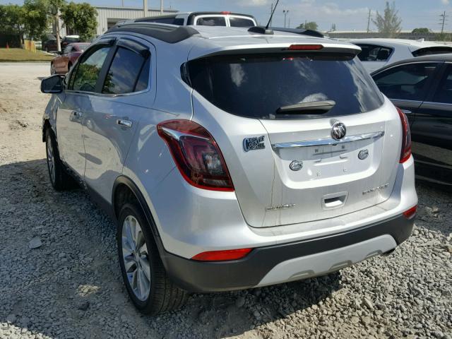 KL4CJASB6HB032556 - 2017 BUICK ENCORE PRE SILVER photo 3