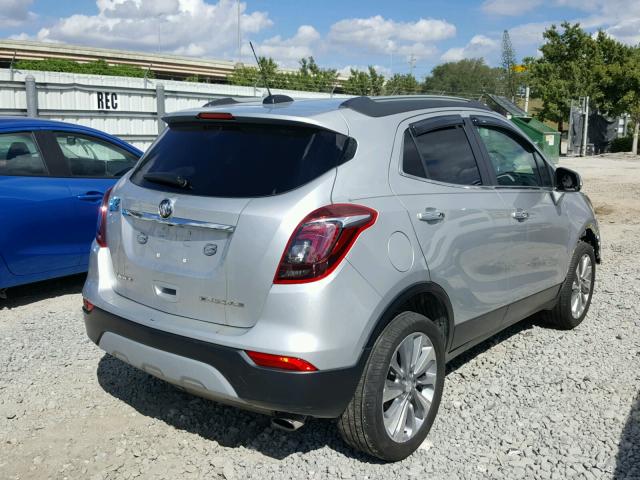 KL4CJASB6HB032556 - 2017 BUICK ENCORE PRE SILVER photo 4