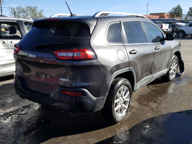 1C4PJMCS3EW232497 - 2014 JEEP CHEROKEE L GRAY photo 4