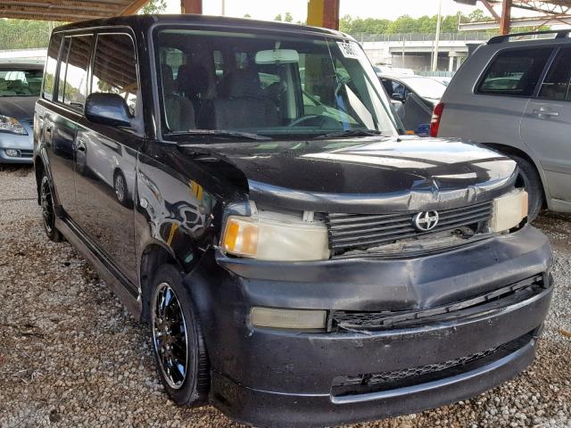 JTLKT324750185578 - 2005 TOYOTA SCION XB შავი ფოტო 1