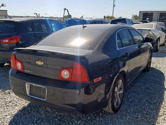 1G1ZC5E16BF319005 - 2011 CHEVROLET MALIBU 1LT 黑色 照片 4