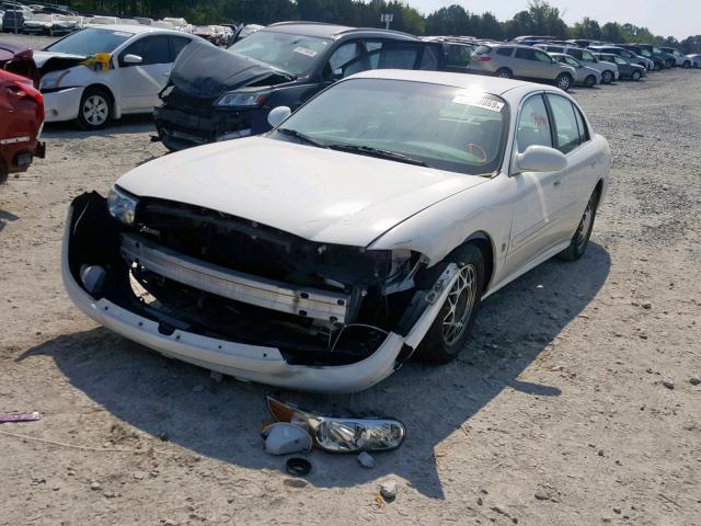 1G4HP52K644110927 - 2004 BUICK LESABRE CU WHITE photo 2