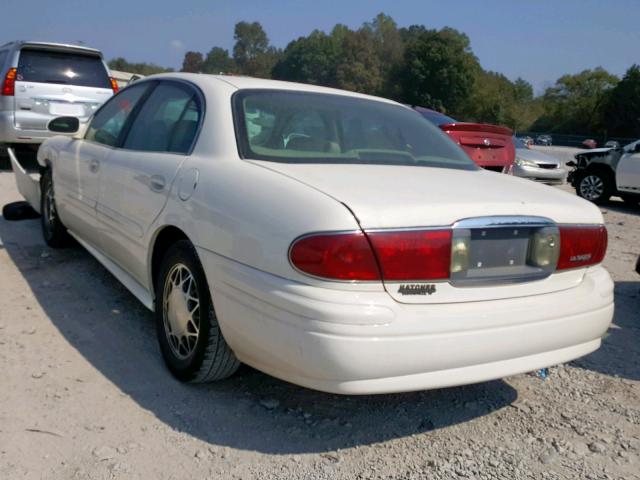 1G4HP52K644110927 - 2004 BUICK LESABRE CU WHITE photo 3