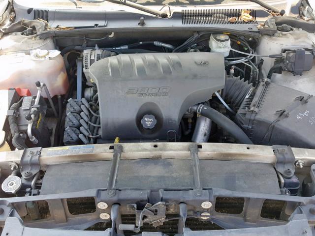 1G4HP52K644110927 - 2004 BUICK LESABRE CU WHITE photo 7