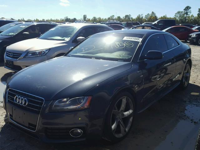 WAUWFAFR2BA042930 - 2011 AUDI A5 PRESTIG GRAY photo 2