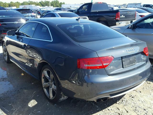 WAUWFAFR2BA042930 - 2011 AUDI A5 PRESTIG GRAY photo 3