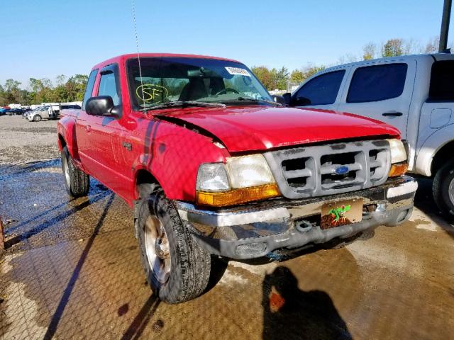 1FTZR15X3WTA39858 - 1998 FORD RANGER SUP RED photo 1