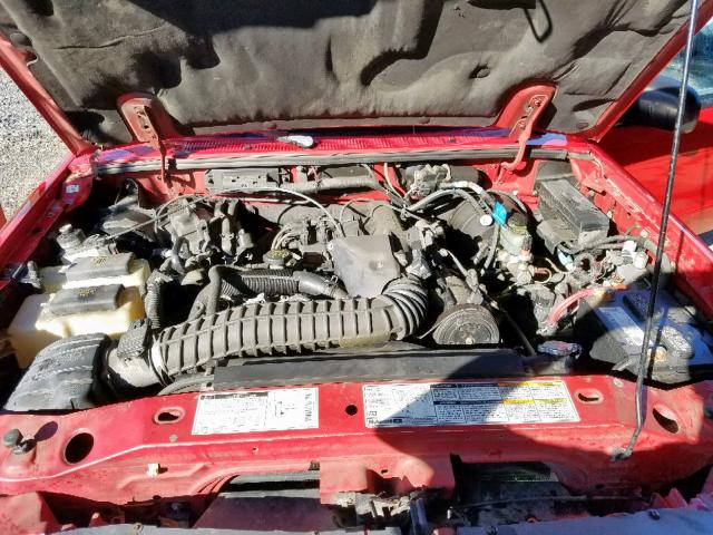 1FTZR15X3WTA39858 - 1998 FORD RANGER SUP RED photo 7