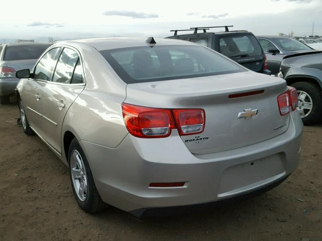 1G11B5SLXEF179292 - 2014 CHEVROLET MALIBU LS 金色 照片 3