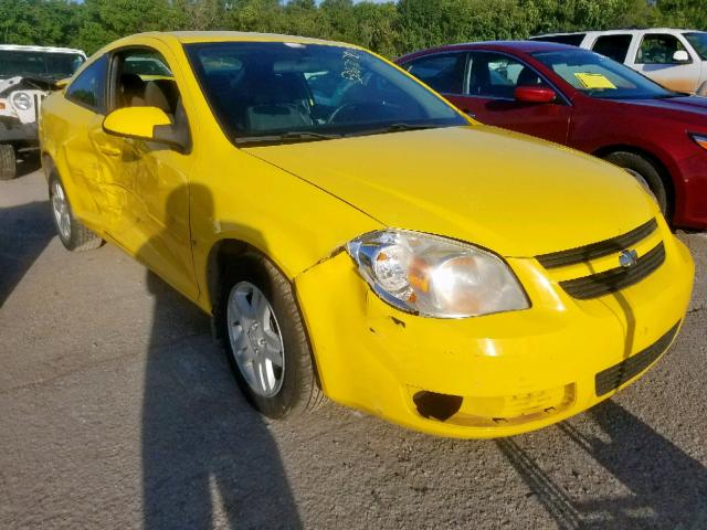 1G1AL15F967817488 - 2006 CHEVROLET COBALT LT YELLOW photo 1