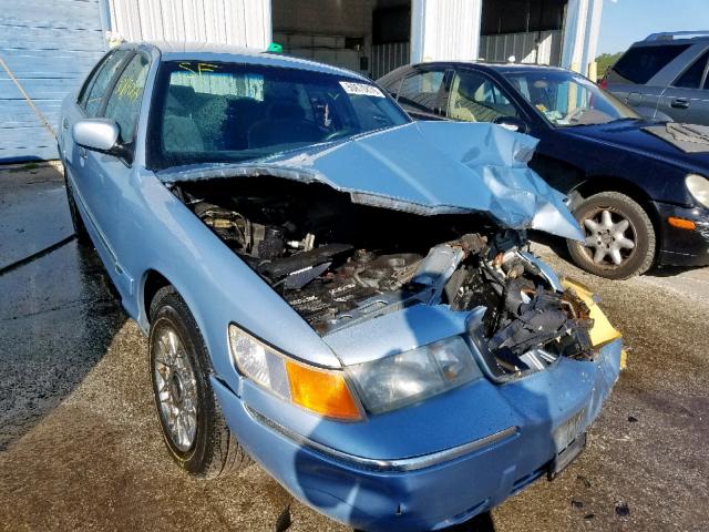 2MEFM74W9XX600273 - 1999 MERCURY GRAND MARQ BLUE photo 1