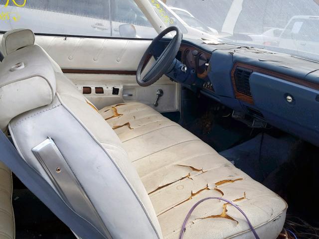 4J57R7Z162347 - 1977 BUICK COUPE BLUE photo 5