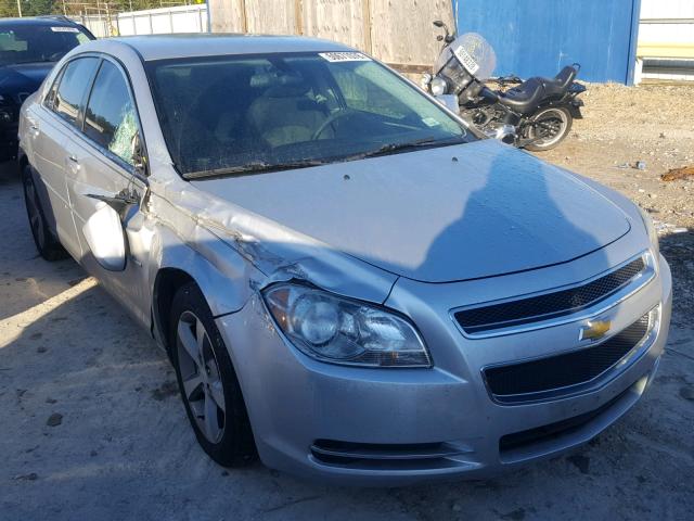1G1ZC5EU6BF391428 - 2011 CHEVROLET MALIBU 1LT SILVER photo 1